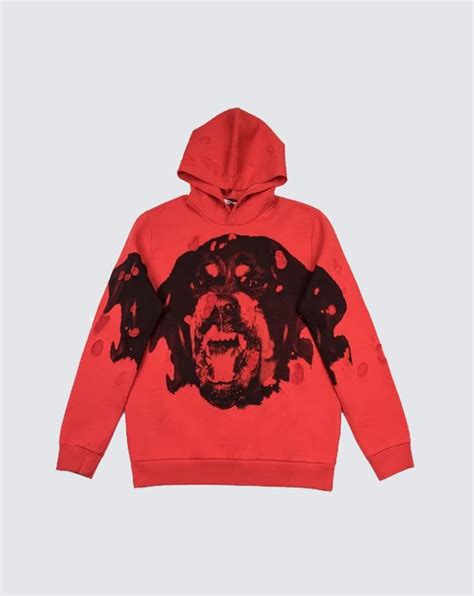 2013 givenchy men rottweiler|Givenchy hoodie distressed.